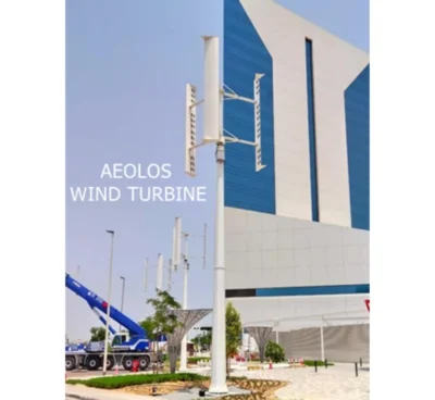 Aeolos Vertical Axis Wind Turbines (300W to 10kW) - Image 3